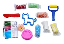 خمیر بازی 6 رنگ سطلی آریا