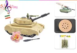 تانک قدرتی خور موزیکال باکیفیت - اسباب بازی ترگل