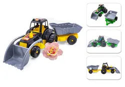 ماشین بازی تراکتور دهکده سايز بزرگ - اسباب بازی ترگل