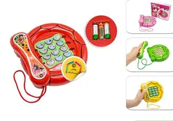 تلفن موزیکال با آموزش برخی از کلامات انگلیسی باطری خور - اسباب بازی ترگل