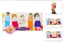 عروسک انگشتی خانواده - اسباب بازی ترگل