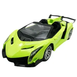 اسباب بازی ماشین کنترلی شارژی لامبورگینی وننو سبز Lamborghini Veneno Roadster Green metallic مقیاس 1:18 - اسباب بازی ترگل