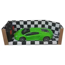 اسباب بازی ماشین کنترلی شارژی لامبورگینی اونتادور سبز Lamborghini Aventador مقياس 1:16 - اسباب بازی ترگل