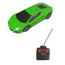 اسباب بازی ماشین کنترلی شارژی لامبورگینی اونتادور سبز Lamborghini Aventador مقياس 1:16 - اسباب بازی ترگل
