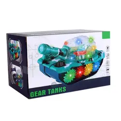 اسباب بازی تانک چرخ دنده ای موزیکال چراغدار - اسباب بازی ترگل
