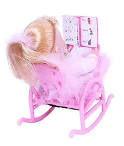 عروسك بچه فرشته كتابخوان باصندلی موزيكال حركتی - اسباب بازی ترگل