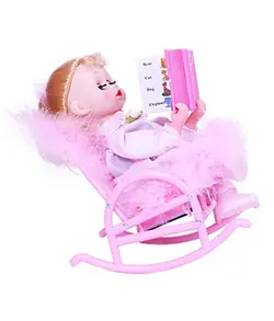 عروسك بچه فرشته كتابخوان باصندلی موزيكال حركتی - اسباب بازی ترگل