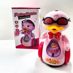 اسباب بازی اردک موزیکال دودزا (بخاساز) رقص نوردار - اسباب بازی ترگل