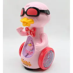 اسباب بازی اردک موزیکال دودزا (بخاساز) رقص نوردار - اسباب بازی ترگل