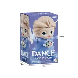 عروسک بچه فرشته موزیکال زیبا چراغدار - اسباب بازی ترگل