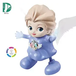 عروسک بچه فرشته موزیکال زیبا چراغدار - اسباب بازی ترگل