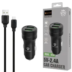 شارژر فندکی  LENYES CA866 2USB