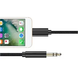 کابل صدا LENYES آیفون LIGHTNING به AUX 3.5 مدل AX99