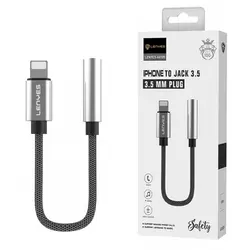 کابل تبدیل آیفون به جک 3.5 صدا لنیس مدل  LENYES - AX105