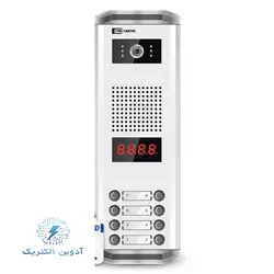 پنل تصویری کارتی هشت واحدی تکنما | آدوین الکتریک