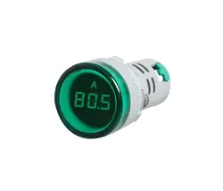 چراغ سیگنال آمپرمتر AC گرد 100-0 JBH همراه CT | آدوین الکتریک