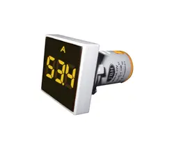 چراغ سیگنال آمپرمتر AC مربع 100-0 JBH همراه CT | آدوین الکتریک