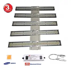 پروژکتور ال ای دی رشد گیاه 250 وات جنتو اوو چیپ سامسونگ | Samsung Horticulture Gen2 Evo LM301H + LH351H Full Spectrum Led Plant Lamp
