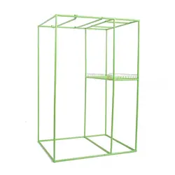 چادر رشد گیاه دو محفظه 90x60x135 هاروست مستر | HM Dual Chamber Plant Growing Booth 90x60x135 cm