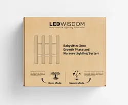 پروژکتور ال ای دی رشد گیاه ویسدوم بیبی سیتر ایکس 100 | LEDWisdom BabySitter X100