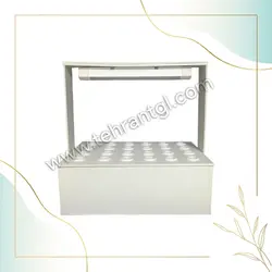 سیستم قلمه گیری هیدروپونیک 24 گلدان بهمراه لامپ رشد گیاه 50 وات مهتابی مدل WV24