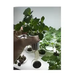 سیستم قلمه گیری هیدروپونیک 24 گلدان بهمراه لامپ رشد گیاه 50 وات مهتابی مدل WV24