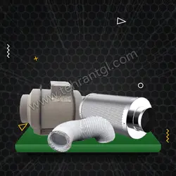 پکیج فیلتر کربن 60 سانتی دهانه 15 جاکوبی به همراه فن بین کانالی دمنده VLN-15C2S-HP (پر قدرت)