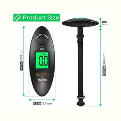 ترازو دیجیتال آویز نت پیل مدل S210