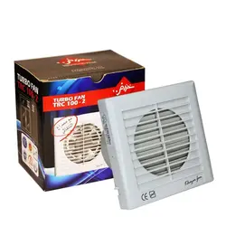 هواکش 15 سانتی متری لوله ای توربو چراغدار خزرفن مدل ET-150-2