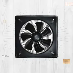 هواکش ایلکای هفت پر فلزی قاب دار 50 سانتی متری 1320 دور دمنده مدل VIK-50A4S-L