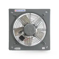هواکش صنعتی فلزی پروانه استیل 40 سانتی متری 1370 دور دمنده مدل VIS-40D4S