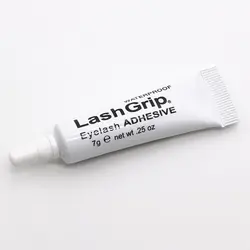 چسب مژه آردل رنگ سفید) بیرنگ پس از مصرف)