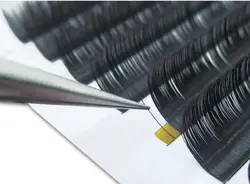مژه والیوم آردل۱۰میل مشکی ۸ردیف ۰٫۷ فر  D