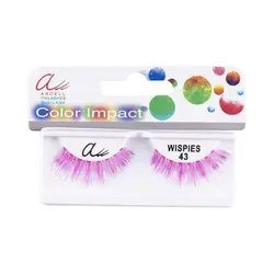 مژه ریسه رنگی صورتی۴۳