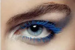 مژه رنگی میکس سایز آبی بدون گره اردل