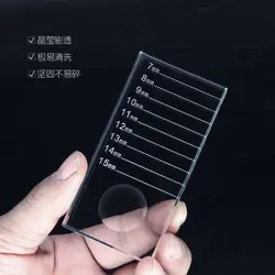 کریستال چسب کاشت مژه با ردیف والیوم