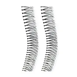 مژه ریسه ای ۱۲ میل نخ نامرئی مو طبیعی فرD