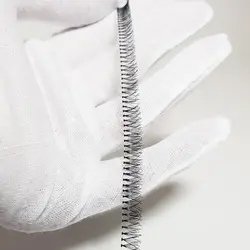 مژه ریسه ای ۱۲ میل نخ نامرئی مو طبیعی فرD