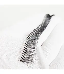 مژه ریسه ای ۱۰ میل نخ نامرئی مو‌طبیعی فرD