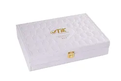 ست کاشت ناخن 9 تیکه با کیف چرم با ماسک مخصوص و سوهان ناخن