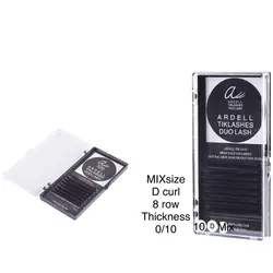 مژه والیوم میکس سایز آردل ضخامت ۱۰-8ردیف