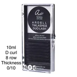 مژه والیوم آردل ۱۰میل فرDضخامت۱0 هشت ردیفه