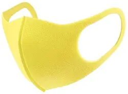 ماسک پیتا ژاپن بسته ۳ عددی نانو‌ رنگ زرد