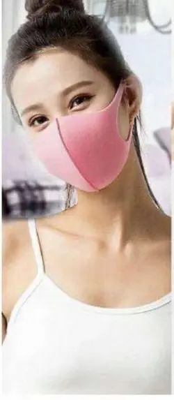 ماسک نانو صورتی پیتا ژاپن ۳ عددی