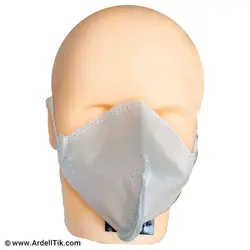 ماسک تنفسی فیلتردار سفید