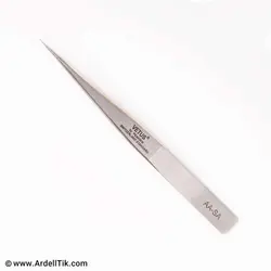 پنس سر صاف نوک تیز جدا سازکاشت مژه تمام استیلVETUOS