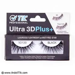 مژه ۳D سه بعدی تیک مو طبیعی Tik 3D Ultra Plus - دوبل ۱۲۰