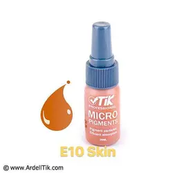 رنگ تاتو تیک - پایه آب - رنگ پوست E10