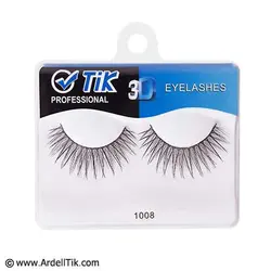 مژه جفتی ۳D جدید تیک  کد TIK-1008