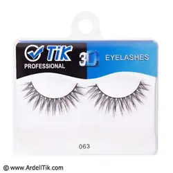 مژه ۳بعدی جلد آبی ۳D جدید تیک- کدTIK-063